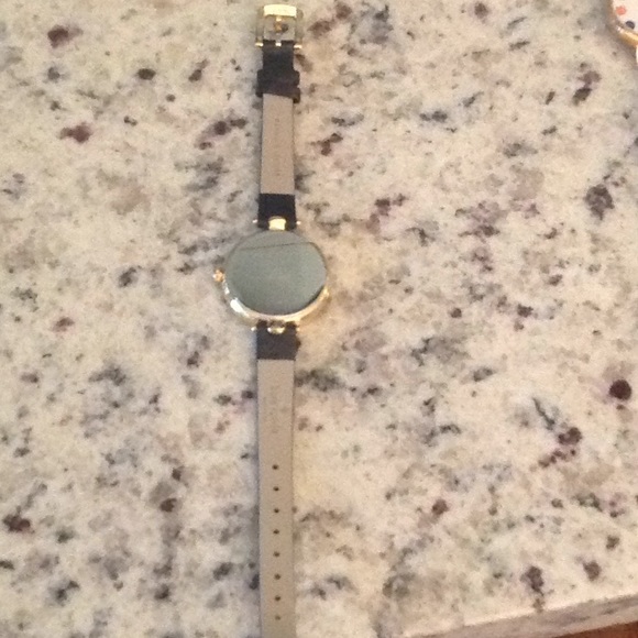 Kate Spade black and gold ladies watch